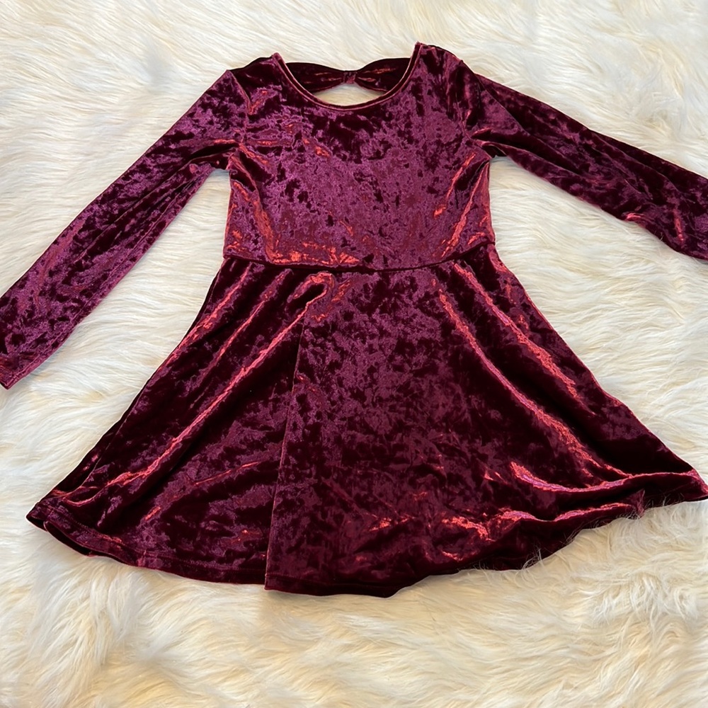Toddler Velvet Dress